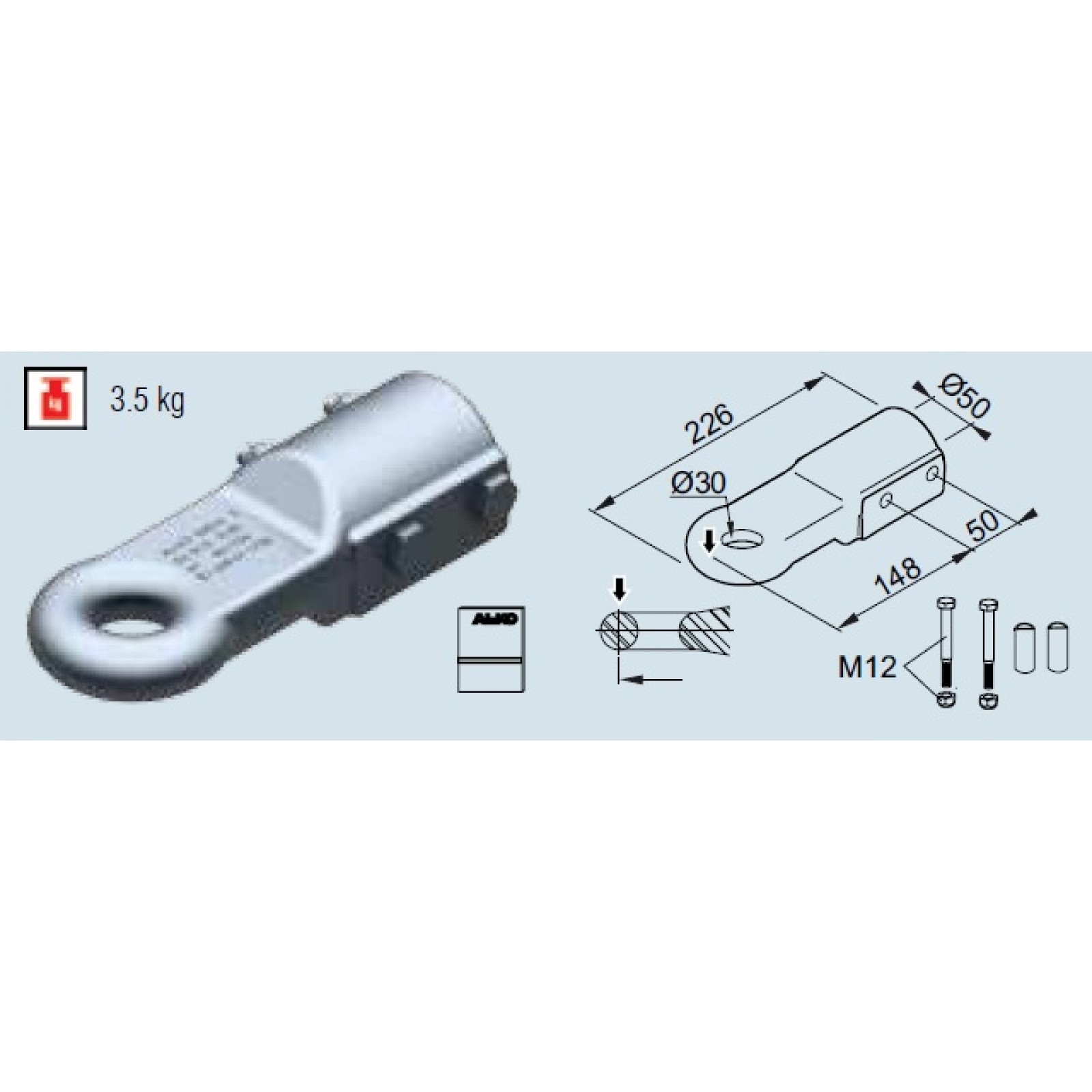 Ochet Al-Ko UK E30/A, compatibil 161/251VB