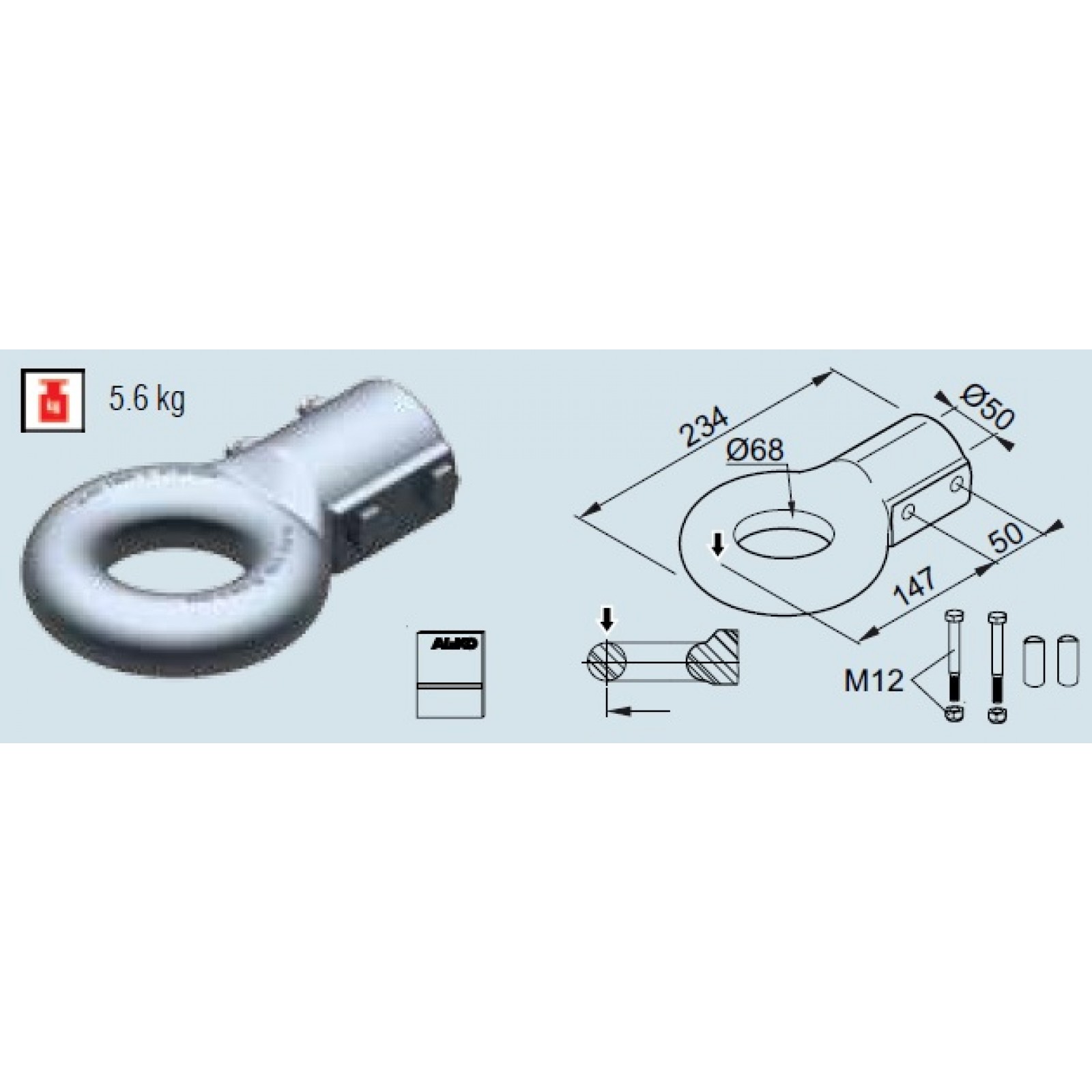 Ochet Al-Ko France F68/E, compatibil 161/251 VB