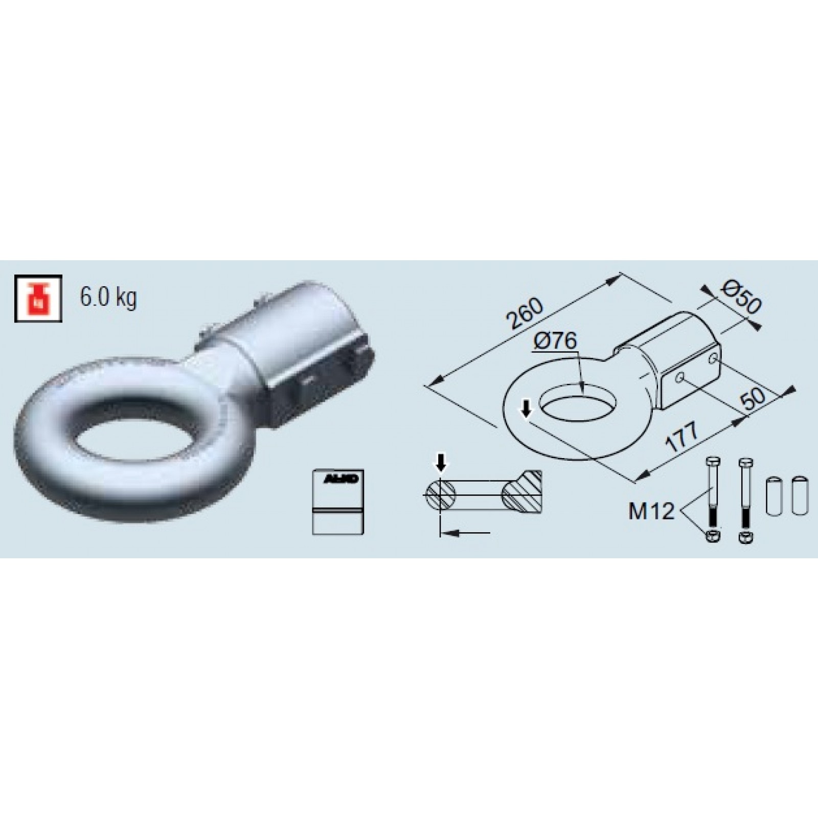 Ochet Al-Ko NATO N76/E, compatibil 161/251 VB