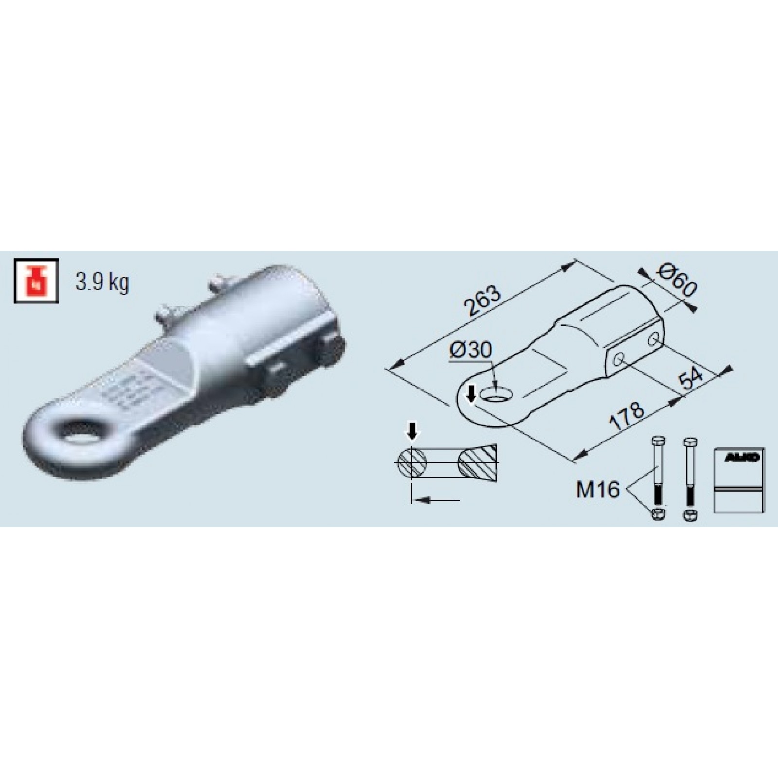 Ochet Al-Ko UK E30/B, compatibil 351 VB, 2.8 VB/1-C