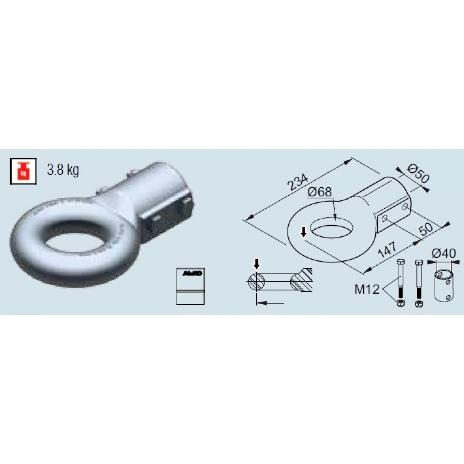 Ochet Al-Ko France F68/E1, compatibil 101VB