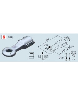 Ochet Al-Ko DIN D40/F, compatibil 101VB