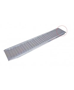 Rampa Profesionala Aluminiu - 2.37 m, max 1900 kg/set, inaltime incarcare 450 mm